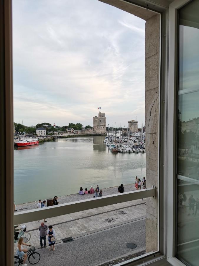La Blanche La Rochelle Vue Sur Les Tours Apartment Luaran gambar